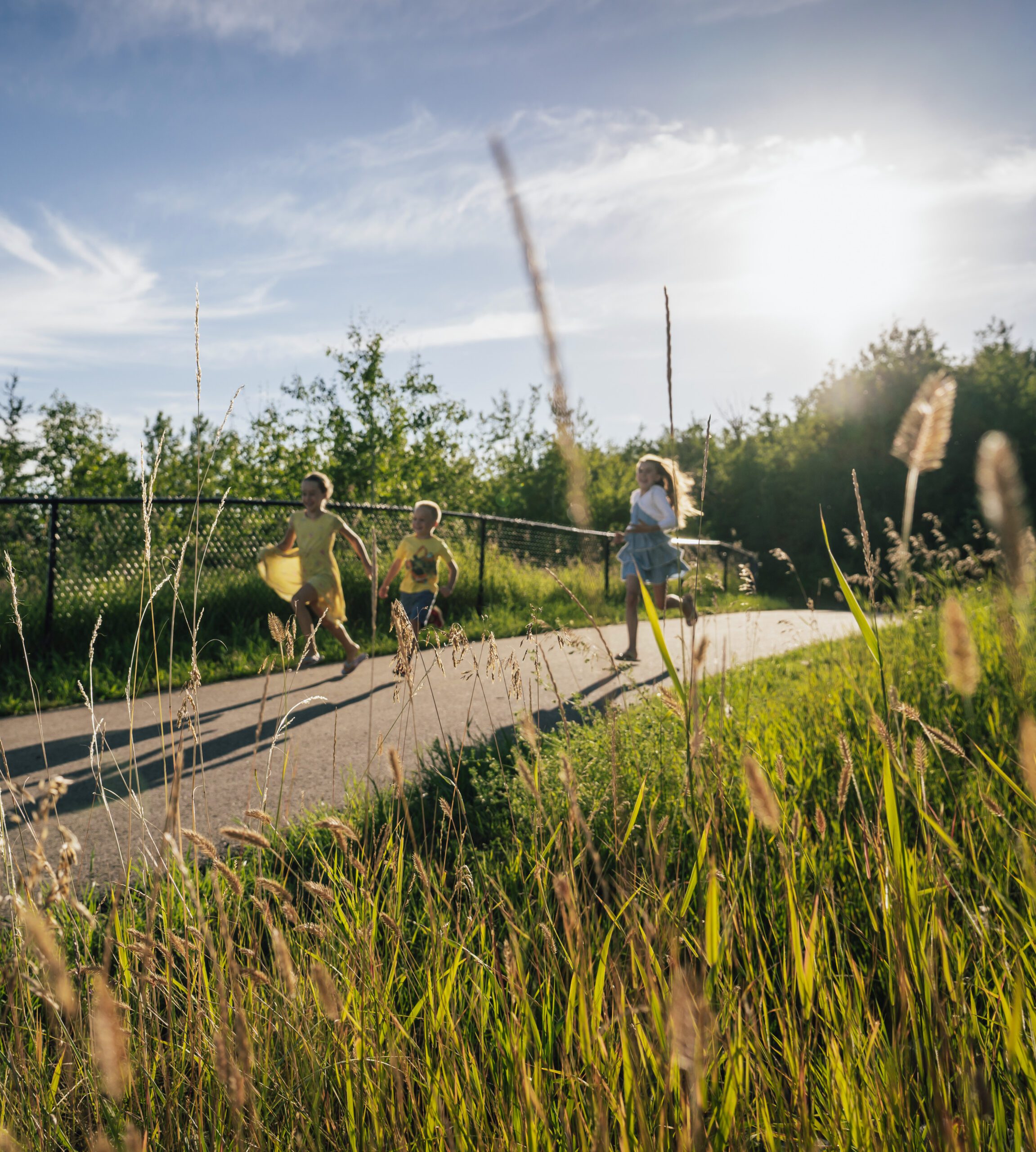 Quarry Landing single-family homes in North Edmonton, offering less density, more space, and a variety of home styles in a community with parks and trails for your family to enjoy.